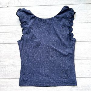 Marysia Swim Women's Blue Crop Top, Size S